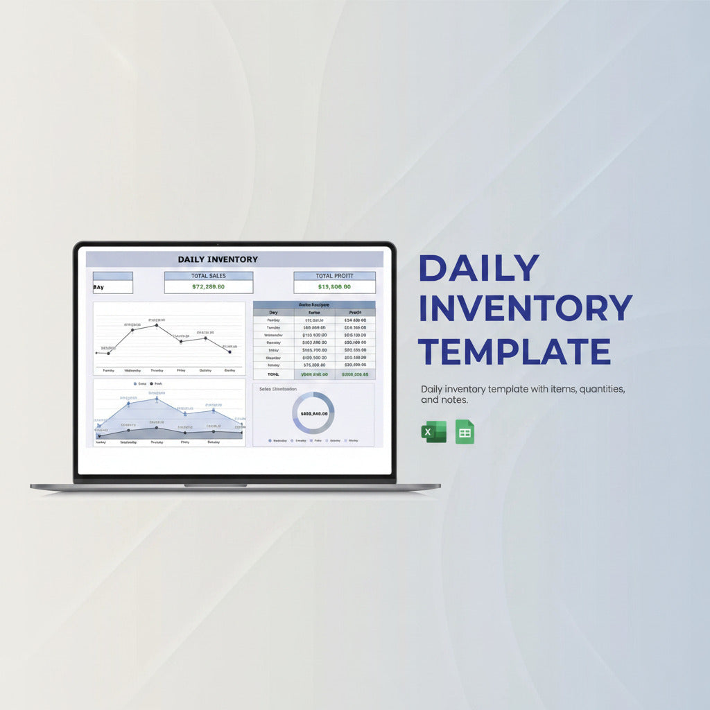 Daily Inventory Template