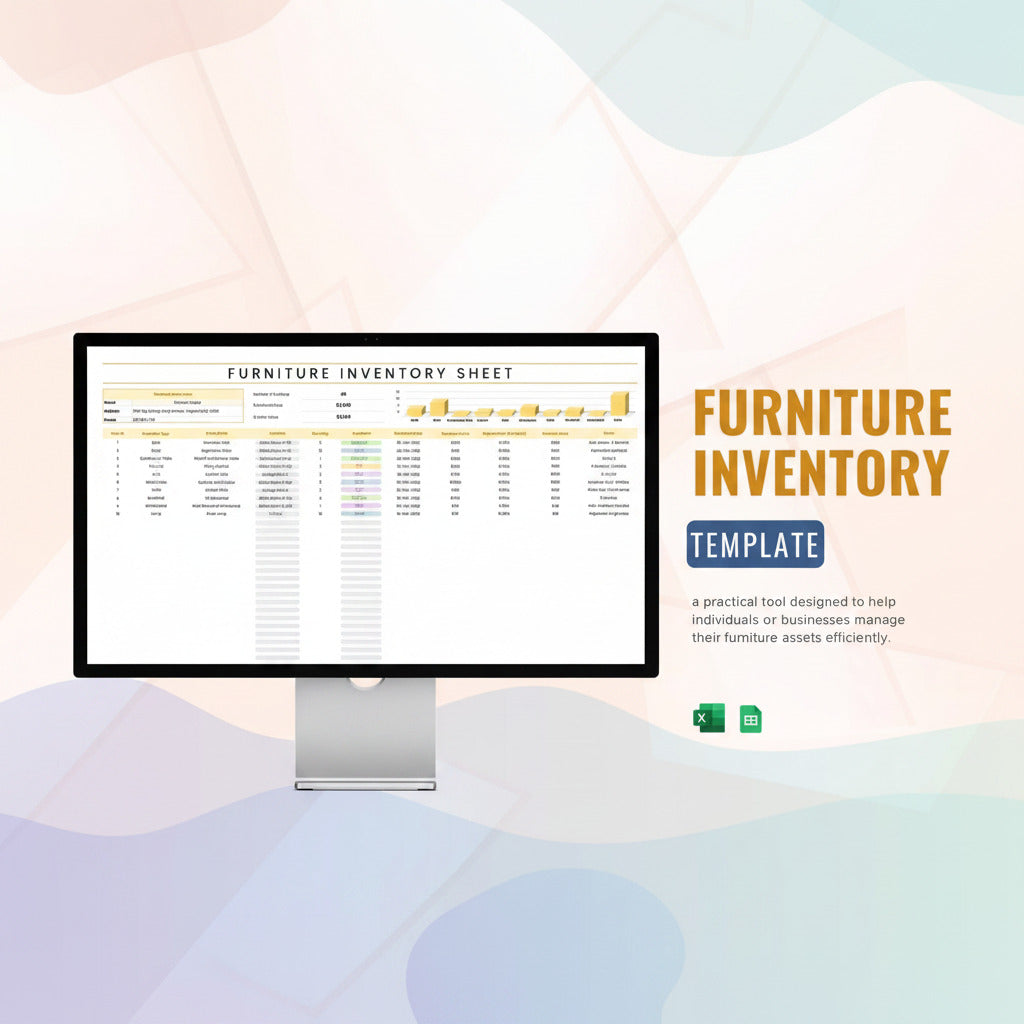 Furniture Inventory Template