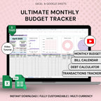 Monthly Budget Tracker