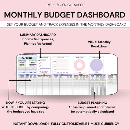 Ultimate Monthly Budget Tracker