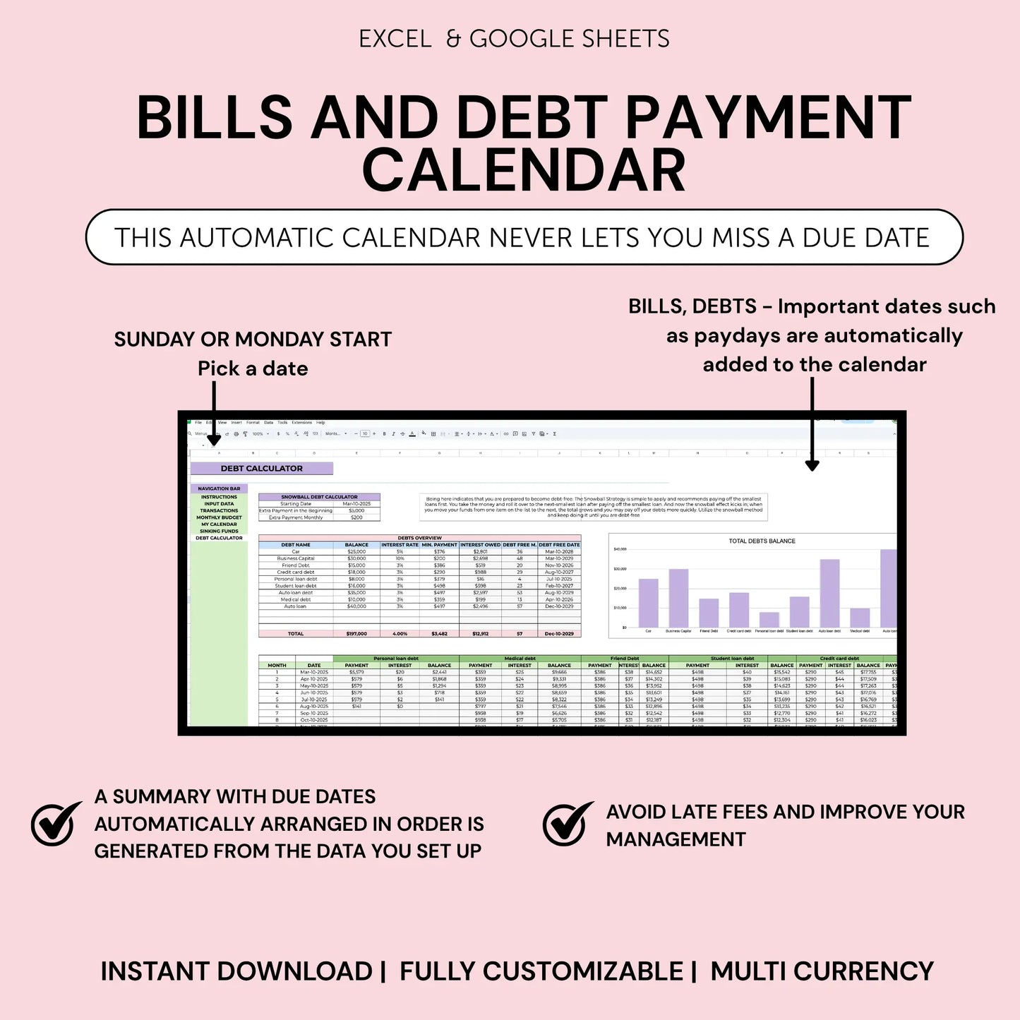 Ultimate Monthly Budget Tracker