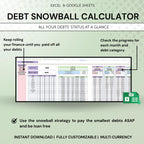 Budget by Paycheck Excel and Google Sheets Template