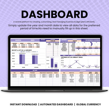 Business Budget Template