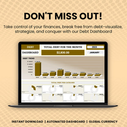 Debt Dashboard Template