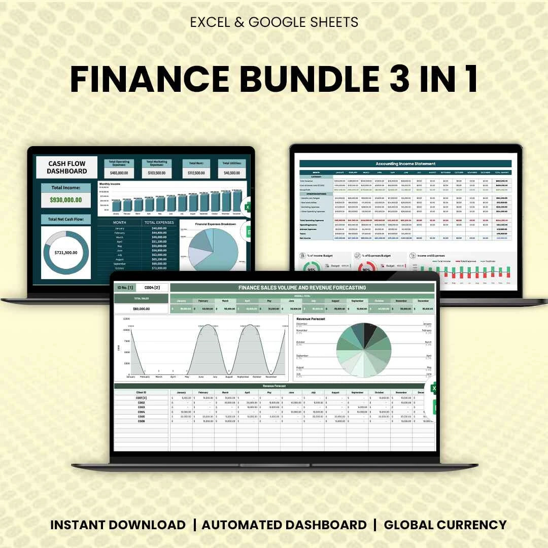 Finance Bundle 3 in 1