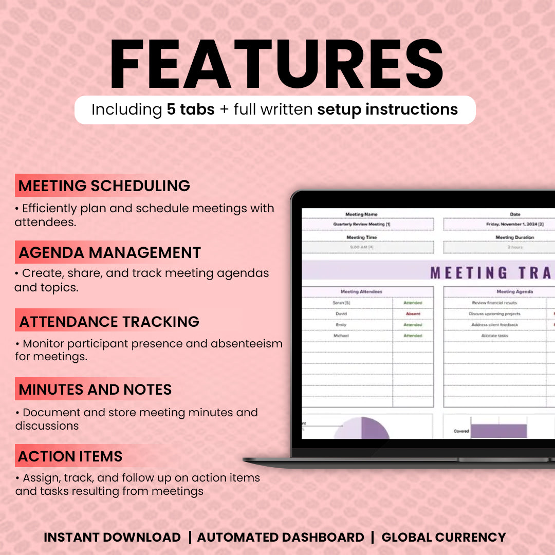 Meeting Tracker Template
