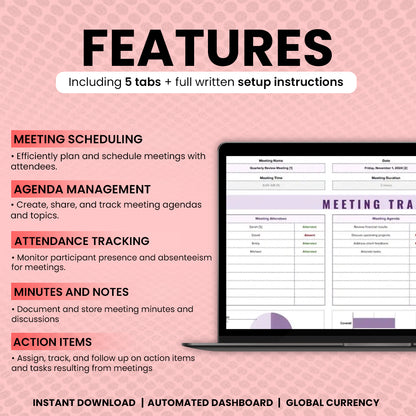 Meeting Tracker Template