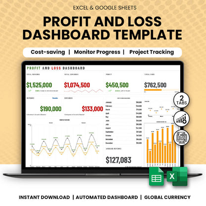 Profit and Loss Dashboard