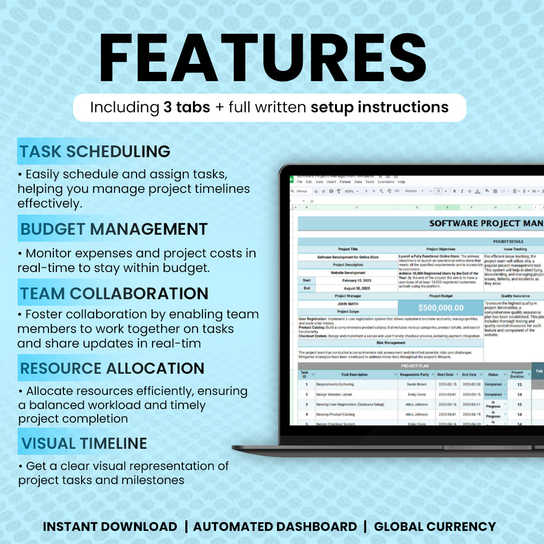 Software Project Management Template