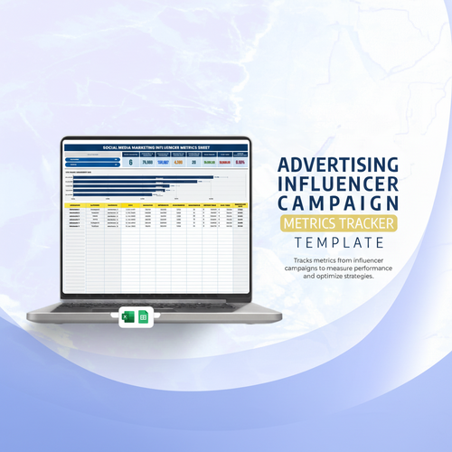 Advertising Influencer Campaign Metrics Tracker