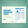 Basement Renovation Budget Template