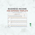 Business Income And Expenses Template