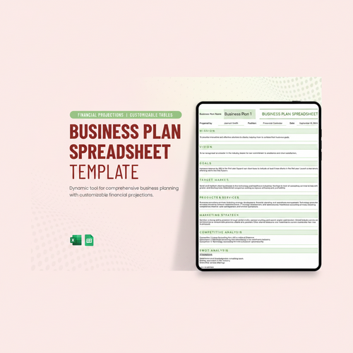 Business Plan Spreadsheet