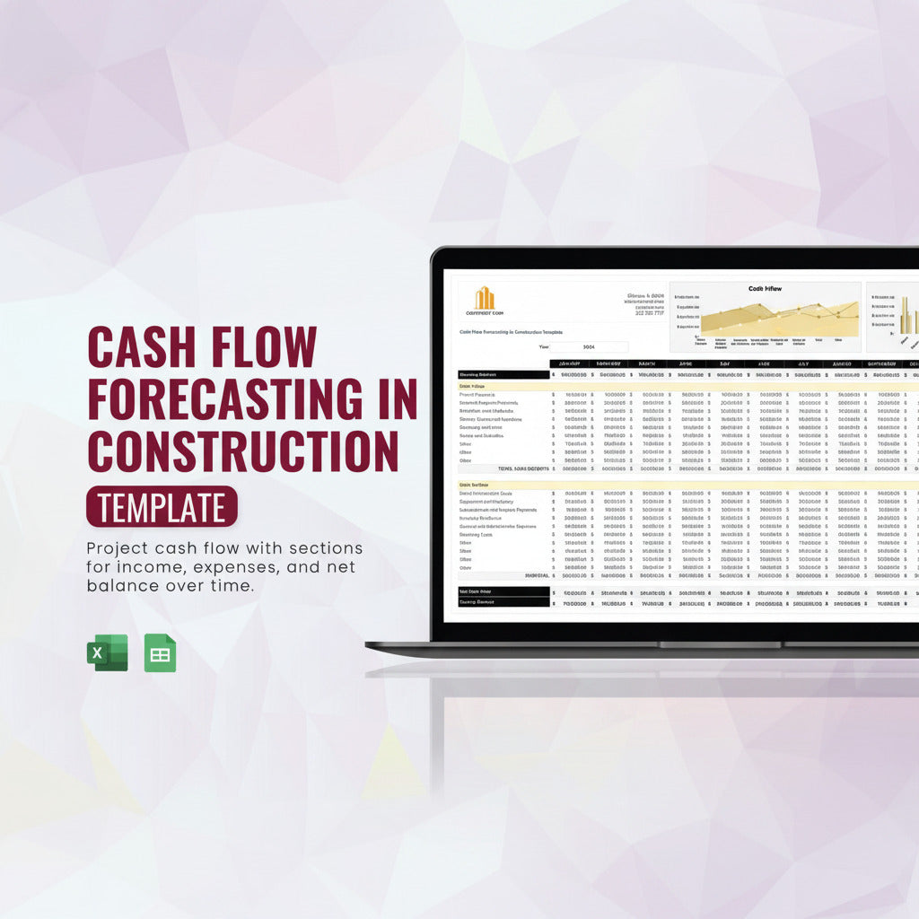 Cashflow Forecasting for Construction Template