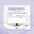 Catering Inventory Checklist Template