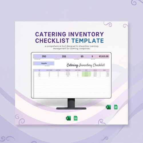 Catering Inventory Checklist Template