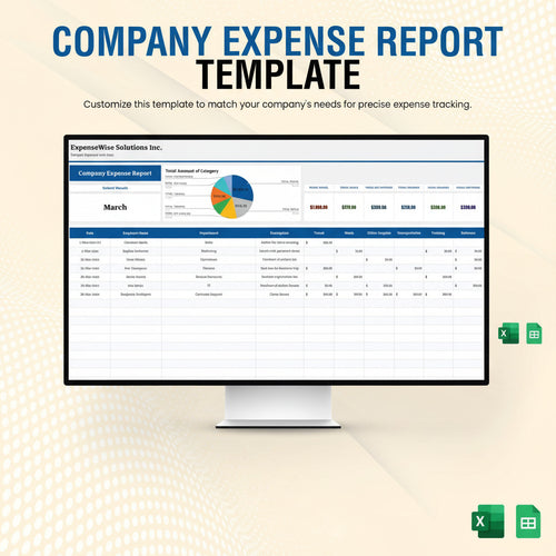 Company Expense Report Template