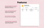 Construction Expense Report Template