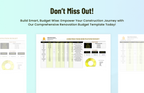 Construction Renovation Budget Template