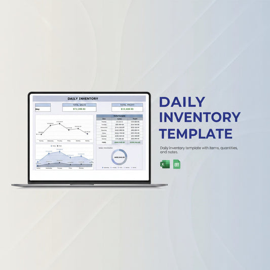 Daily Inventory Template