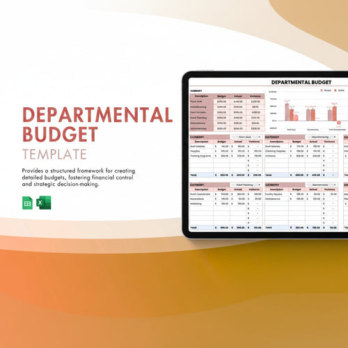 Departmental Budget Template