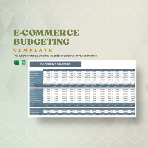 E-commerce Budgeting Template