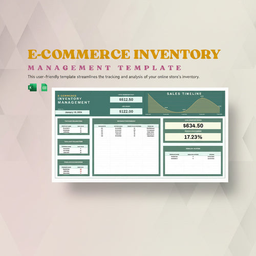 E-commerce Inventory Management Template