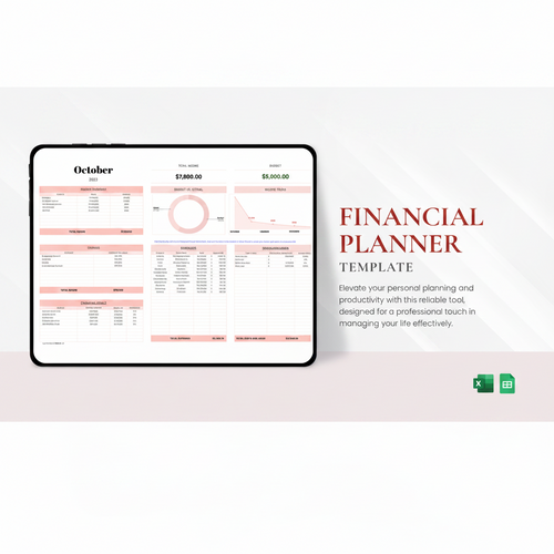 Financial Planner Template