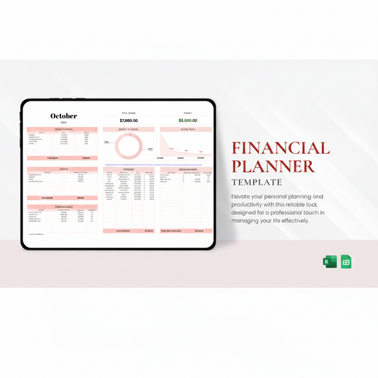 Financial Planner Template