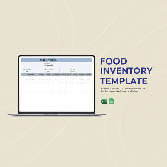 Food Inventory Template