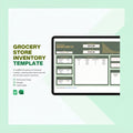 Grocery Store Inventory Template