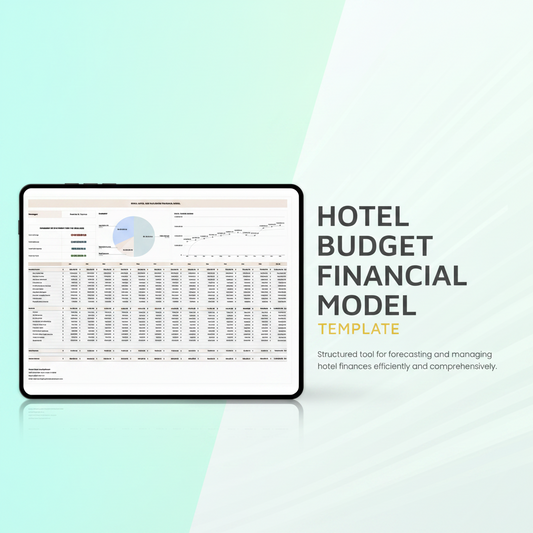 Hotel Budget Financial Model Template