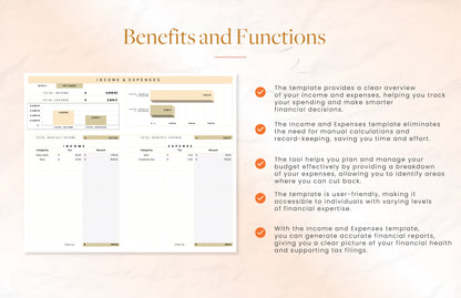 Income & Expense Template