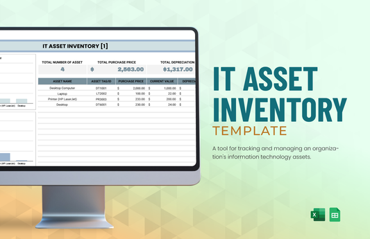 IT Asset Inventory Template