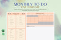 Monthly To Do List