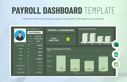 Payment Dashboard Template